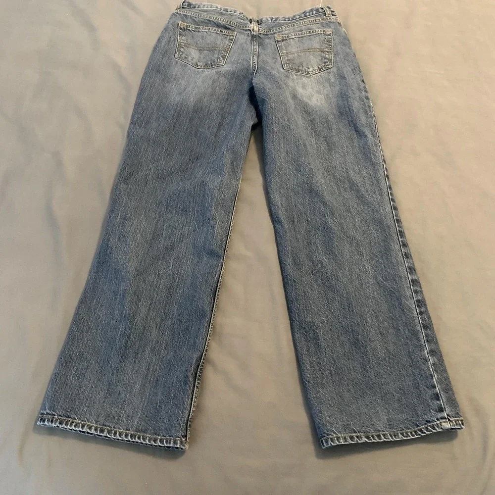 OshKosh B'gosh‎ Jeans Boys 14 Husky Blue Medium Wash Classic Straight Denim